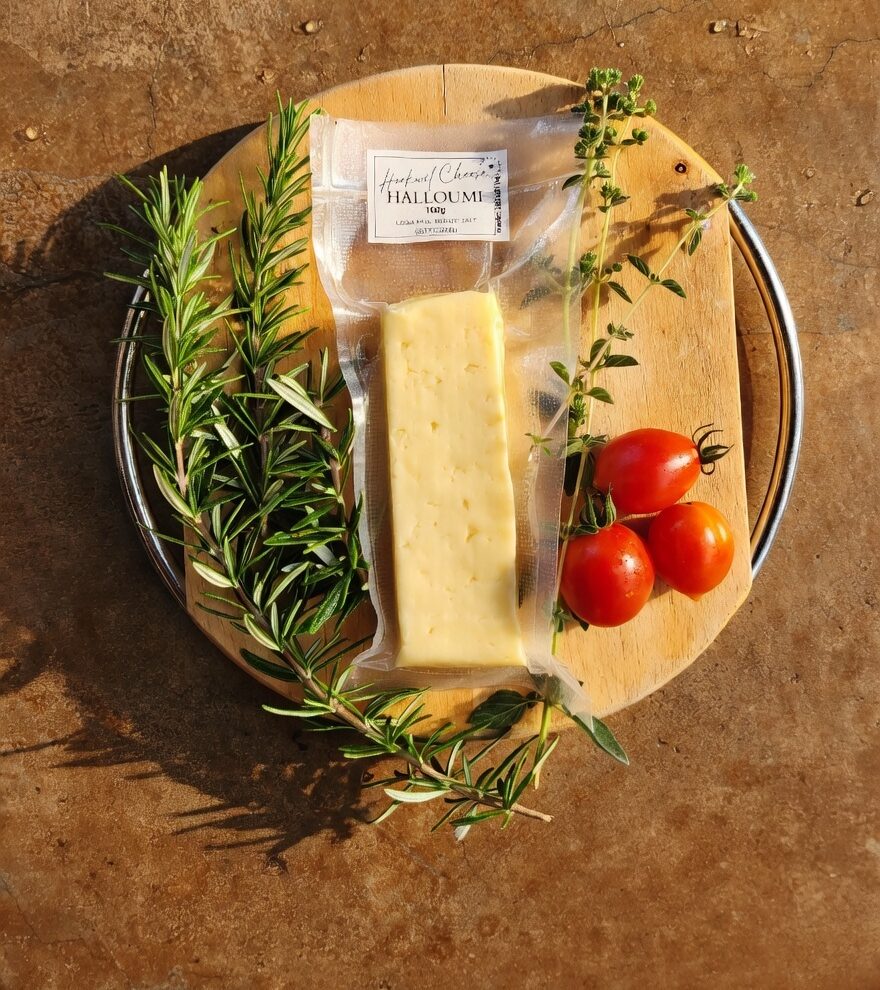 Packaged Halloumi